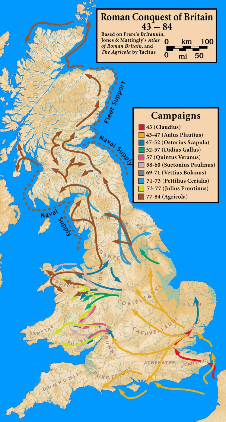 Legio IX establishes a fortress at York historical image 1