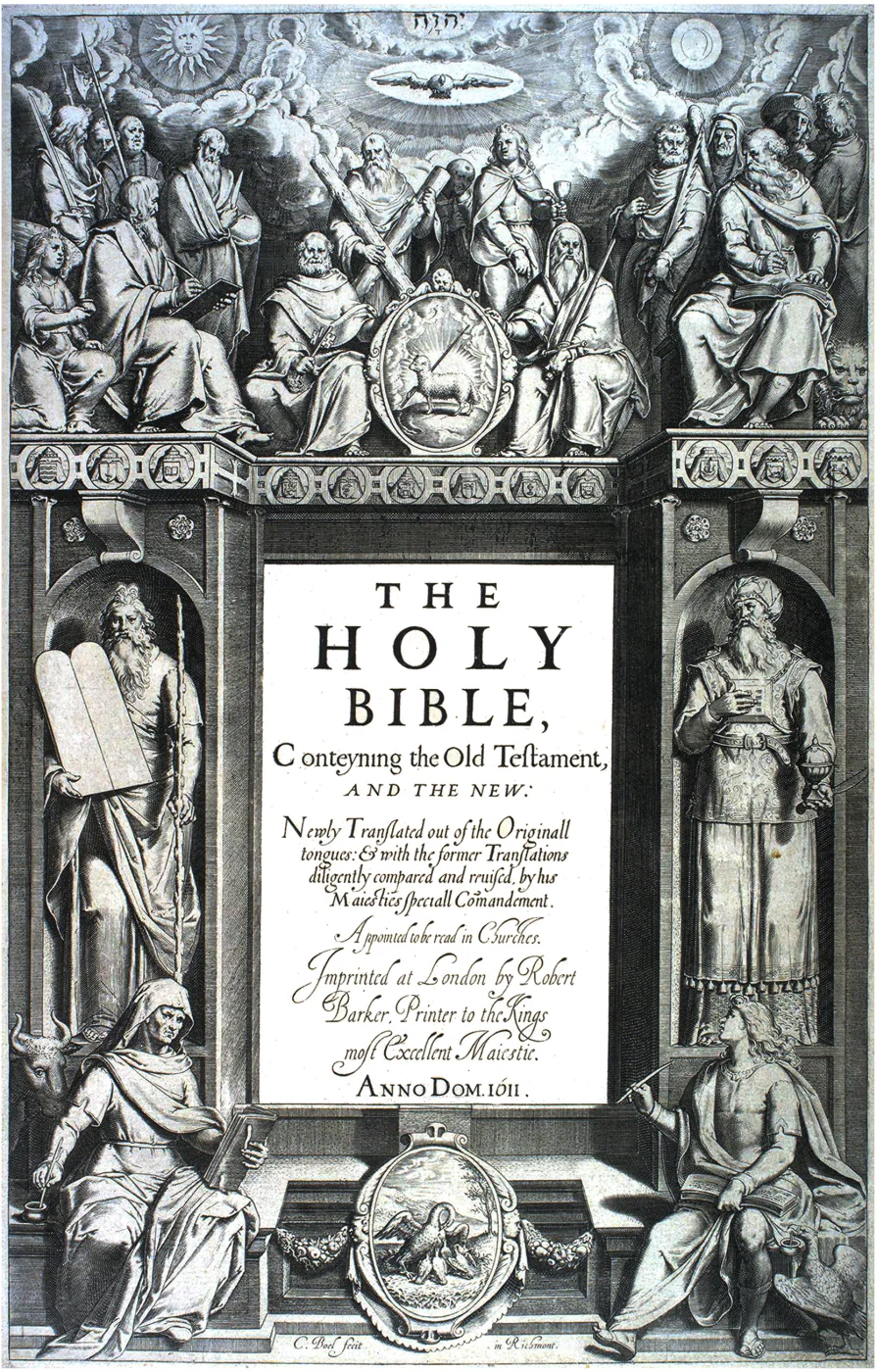 King James Bible is published historical image 1