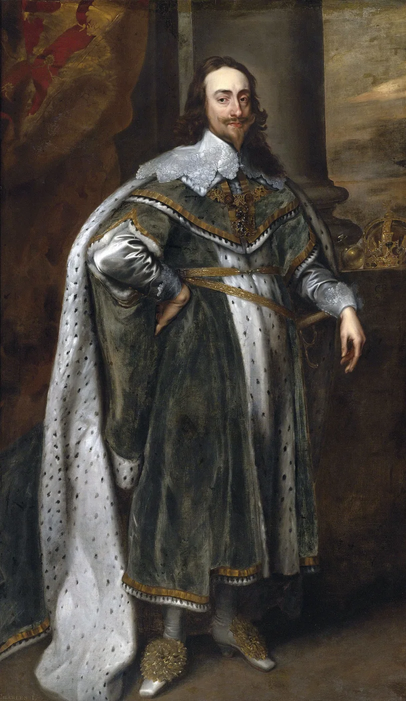 Charles I is crowned in Scotland historical image 1