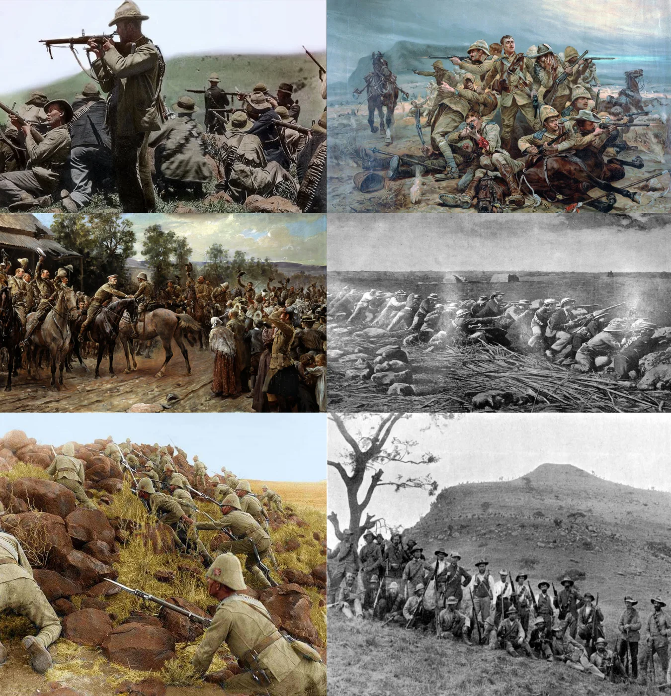 Second Boer War begins historical image 1